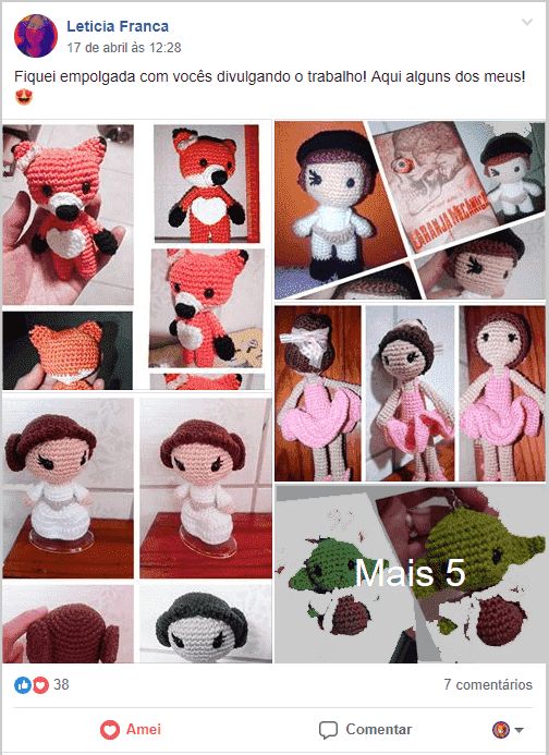 Amigurumi várias fotos