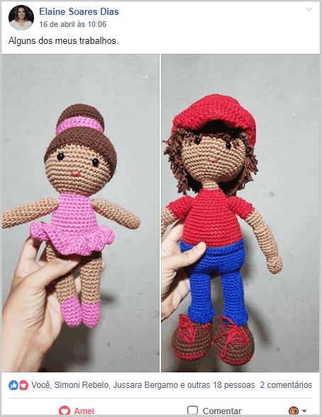 Amigurumi várias fotos